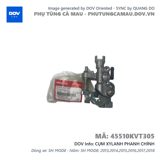 CỤM XYLANH PHANH CHÍNH — 45510KVT305