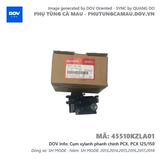 Cụm xylanh phanh chính PCX, PCX 125/150 — 45510KZLA01