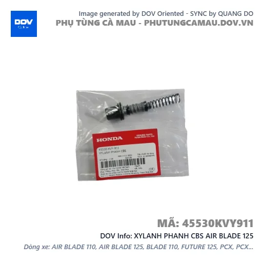 XYLANH PHANH CBS AIR BLADE 125 — 45530KVY911