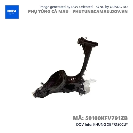KHUNG XE *R150CU*  — 50100KFV791ZB
