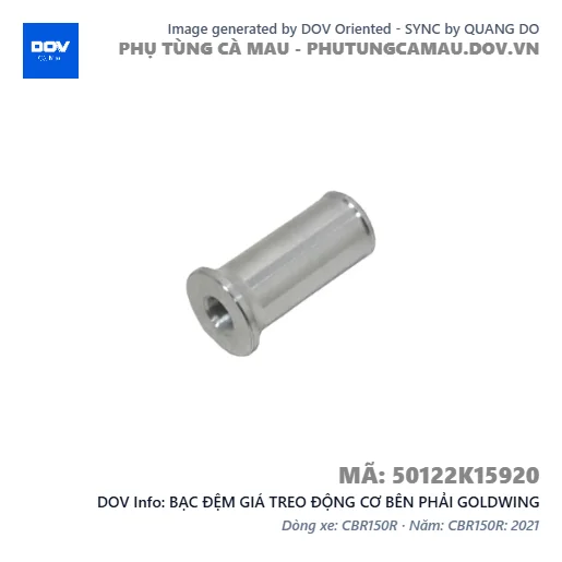 BẠC ĐỆM GIÁ TREO ĐỘNG CƠ BÊN PHẢI GOLDWING — 50122K15920