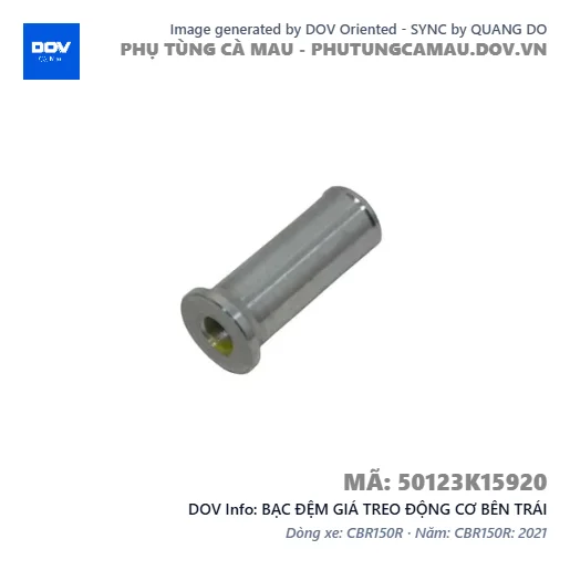 BẠC ĐỆM GIÁ TREO ĐỘNG CƠ BÊN TRÁI  — 50123K15920