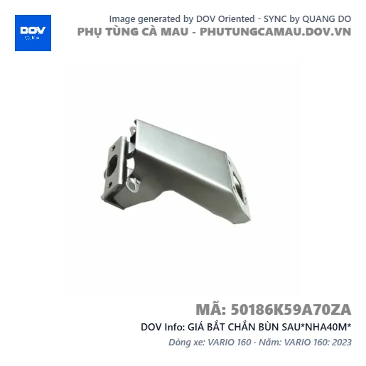 GIÁ BẮT CHẮN BÙN SAU*NHA40M*  — 50186K59A70ZA