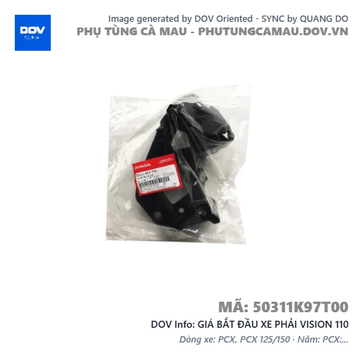 GIÁ BẮT ĐẦU XE PHẢI VISION 110 — 50311K97T00