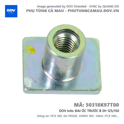 ĐAI ỐC TRƯỚC B SH 125/150 — 50318K97T00