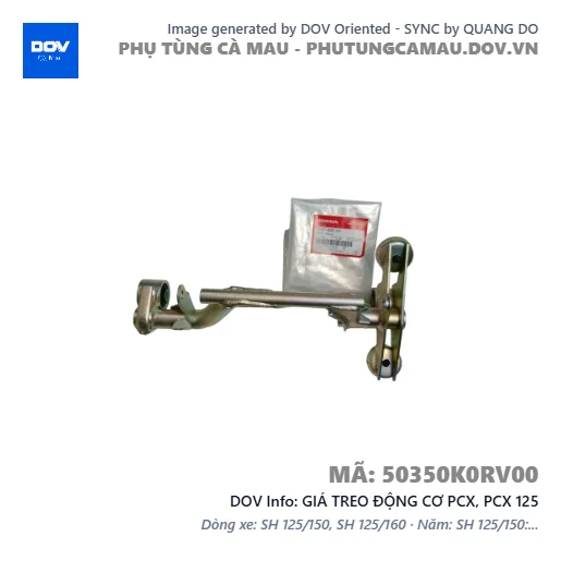 GIÁ TREO ĐỘNG CƠ PCX, PCX 125 — 50350K0RV00
