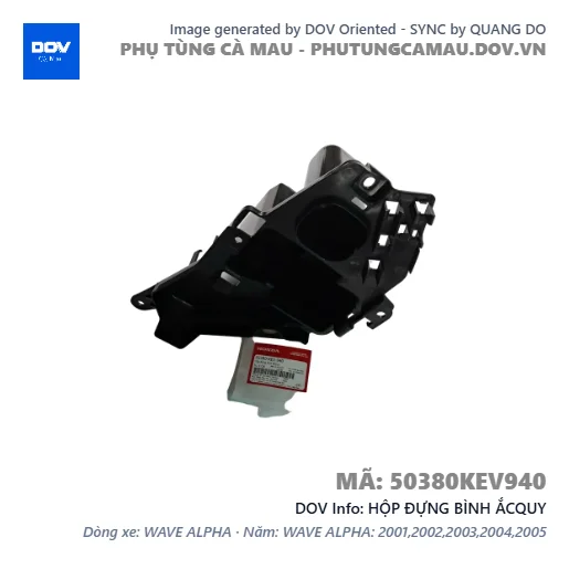 HỘP ĐỰNG BÌNH ẮCQUY  — 50380KEV940