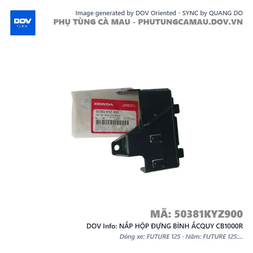 NẮP HỘP ĐỰNG BÌNH ẮCQUY CB1000R — 50381KYZ900