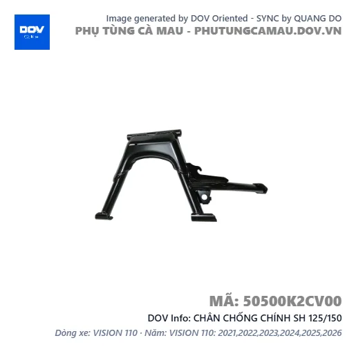 CHÂN CHỐNG CHÍNH SH 125/150 — 50500K2CV00