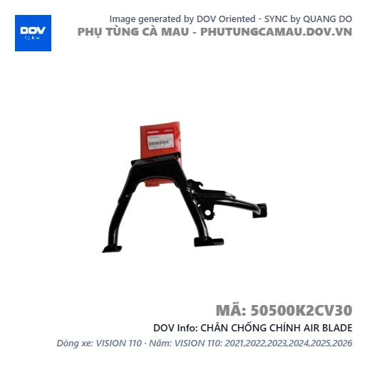 CHÂN CHỐNG CHÍNH AIR BLADE — 50500K2CV30