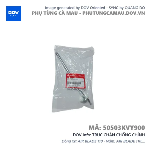 TRỤC CHÂN CHỐNG CHÍNH  — 50503KVY900