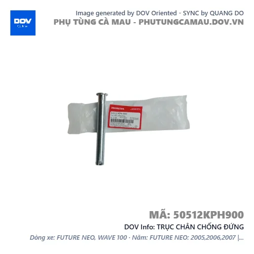 TRỤC CHÂN CHỐNG ĐỨNG — 50512KPH900