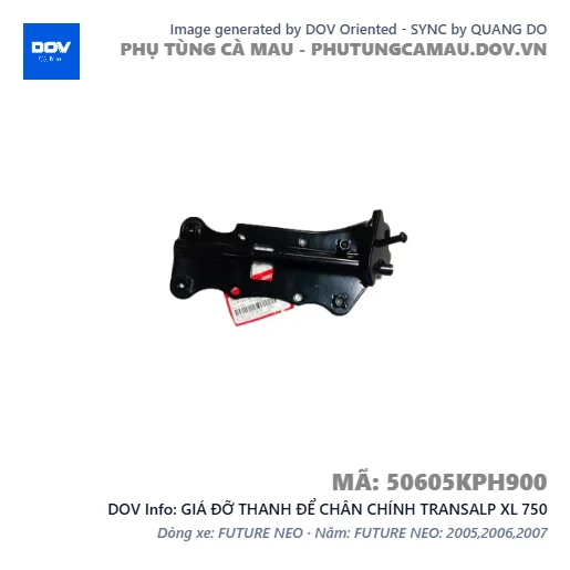 GIÁ ĐỠ THANH ĐỂ CHÂN CHÍNH TRANSALP XL 750 — 50605KPH900