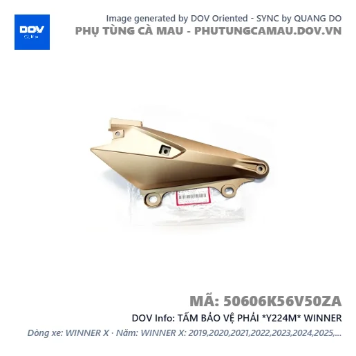 TẤM BẢO VỆ PHẢI *Y224M* WINNER — 50606K56V50ZA