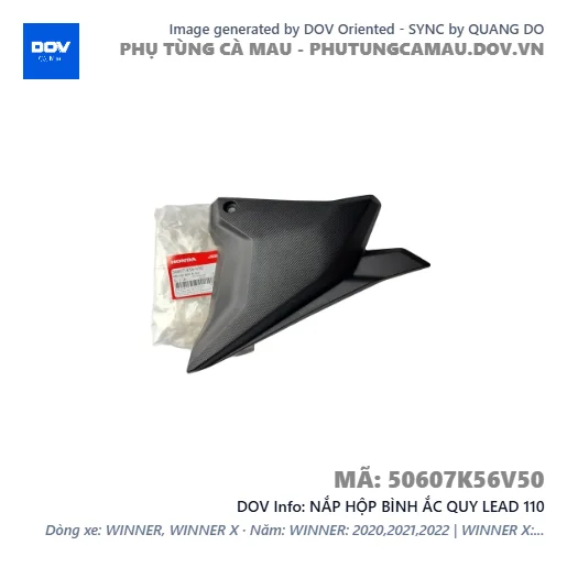 NẮP HỘP BÌNH ẮC QUY LEAD 110 — 50607K56V50