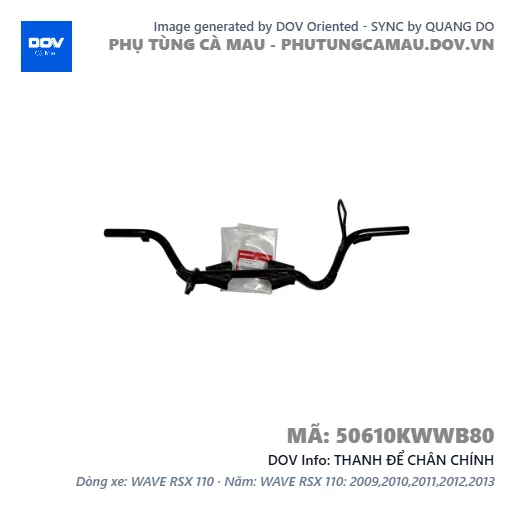 THANH ĐỂ CHÂN CHÍNH — 50610KWWB80
