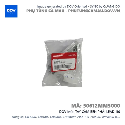 TAY CẦM BÊN PHẢI LEAD 110 — 50612MM5000