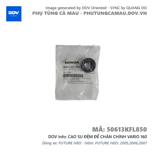 CAO SU ĐỆM ĐỂ CHÂN CHÍNH VARIO 160 — 50613KFL850