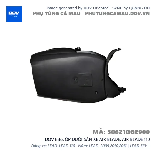 ỐP DƯỚI SÀN XE AIR BLADE, AIR BLADE 110 — 50621GGE900