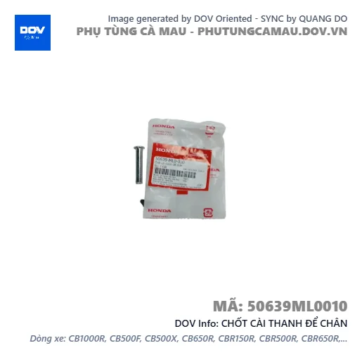 CHỐT CÀI THANH ĐỂ CHÂN — 50639ML0010