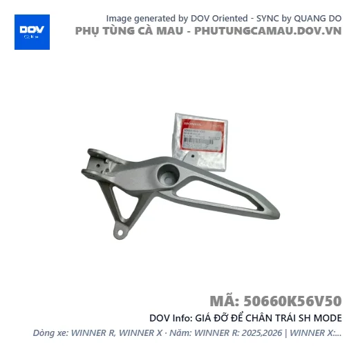 GIÁ ĐỠ ĐỂ CHÂN TRÁI SH MODE — 50660K56V50
