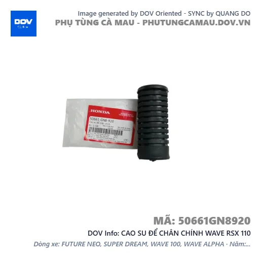 CAO SU ĐỂ CHÂN CHÍNH WAVE RSX 110 — 50661GN8920