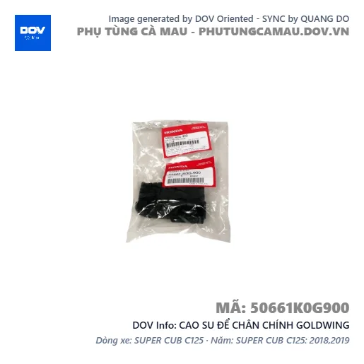 CAO SU ĐỂ CHÂN CHÍNH GOLDWING — 50661K0G900