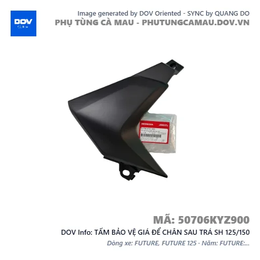 TẤM BẢO VỆ GIÁ ĐỂ CHÂN SAU TRÁ SH 125/150 — 50706KYZ900