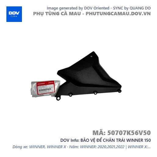 BẢO VỆ ĐỂ CHÂN TRÁI WINNER 150 — 50707K56V50