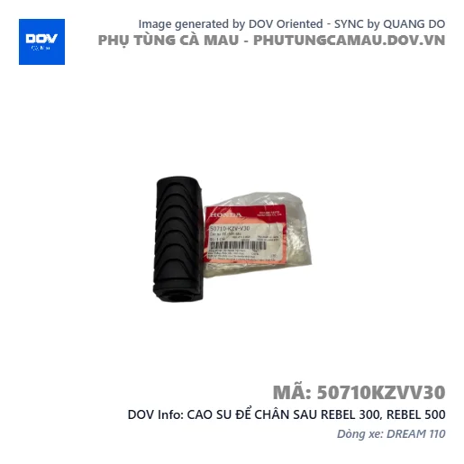 CAO SU ĐỂ CHÂN SAU REBEL 300, REBEL 500 — 50710KZVV30