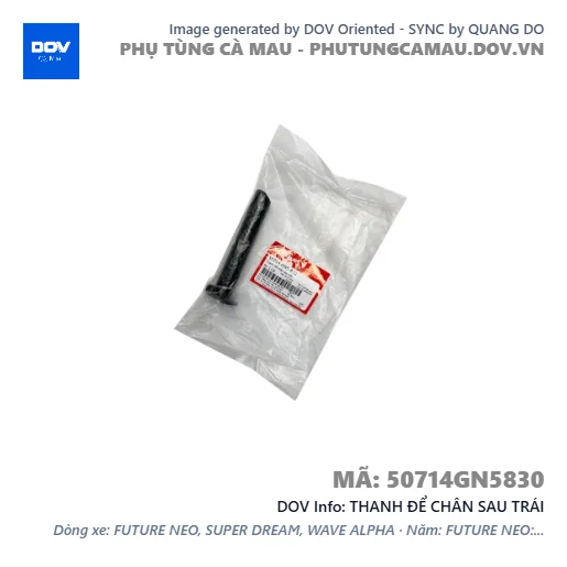 THANH ĐỂ CHÂN SAU TRÁI — 50714GN5830
