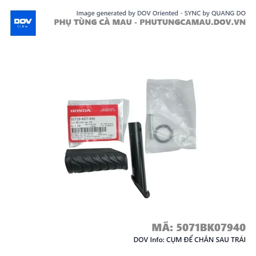 CỤM ĐỂ CHÂN SAU TRÁI  — 5071BK07940