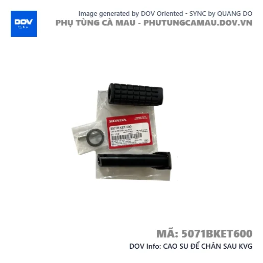 CAO SU ĐỂ CHÂN SAU KVG  — 5071BKET600