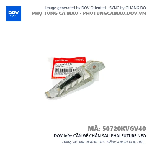 CẦN ĐỂ CHÂN SAU PHẢI FUTURE NEO — 50720KVGV40
