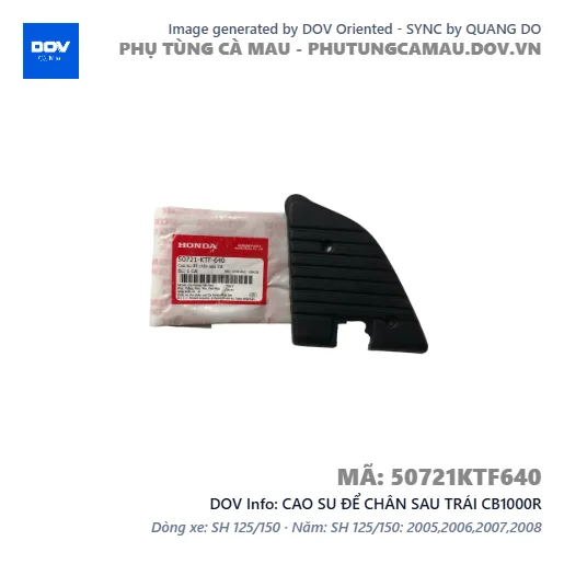 CAO SU ĐỂ CHÂN SAU TRÁI CB1000R — 50721KTF640