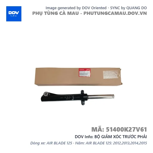 BỘ GIẢM XÓC TRƯỚC PHẢI — 51400K27V61