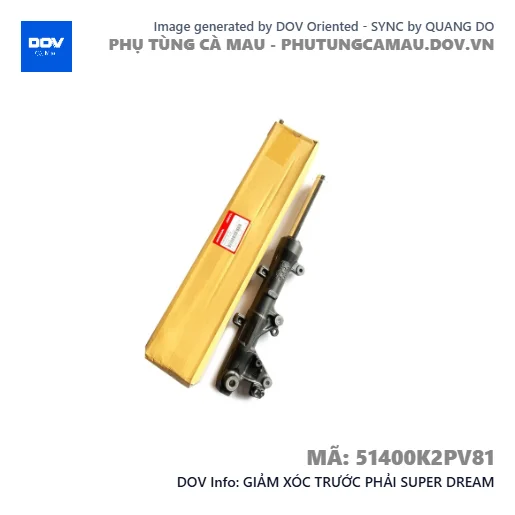 GIẢM XÓC TRƯỚC PHẢI SUPER DREAM — 51400K2PV81