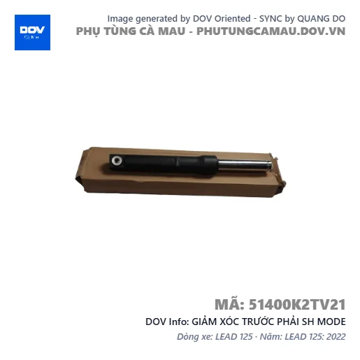 GIẢM XÓC TRƯỚC PHẢI SH MODE — 51400K2TV21