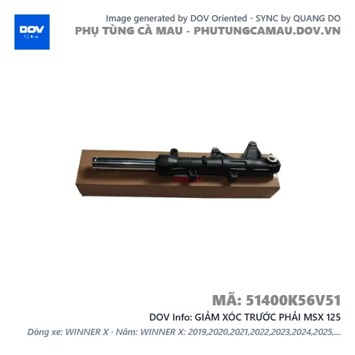 GIẢM XÓC TRƯỚC PHẢI MSX 125 — 51400K56V51