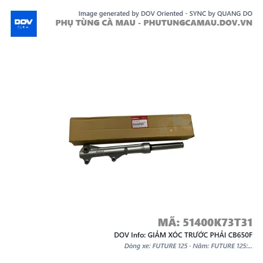 GIẢM XÓC TRƯỚC PHẢI CB650F — 51400K73T31