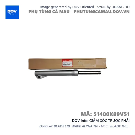 GIẢM XÓC TRƯỚC PHẢI  — 51400K89V51