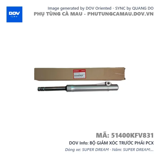 BỘ GIẢM XÓC TRƯỚC PHẢI PCX — 51400KFV831