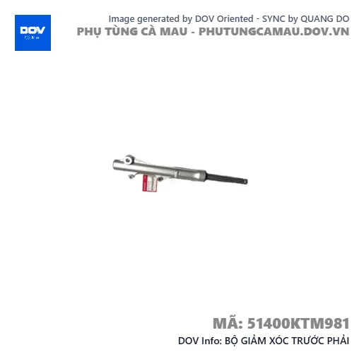 BỘ GIẢM XÓC TRƯỚC PHẢI — 51400KTM981
