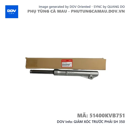 GIẢM XÓC TRƯỚC PHẢI SH 350 — 51400KVB751
