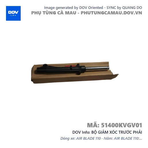 BỘ GIẢM XÓC TRƯỚC PHẢI  — 51400KVGV01