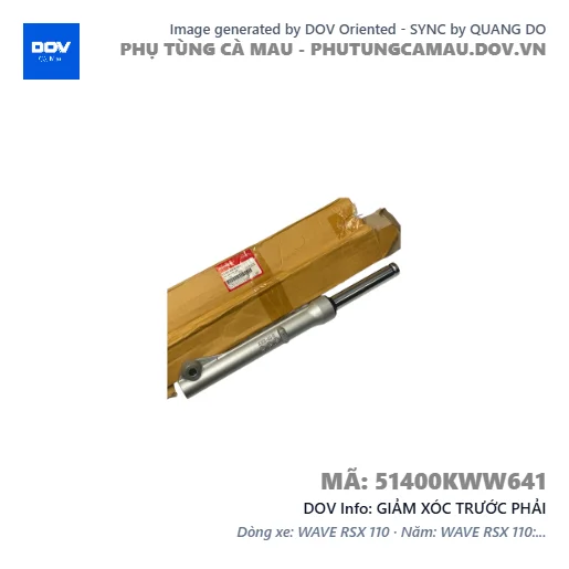GIẢM XÓC TRƯỚC PHẢI  — 51400KWW641
