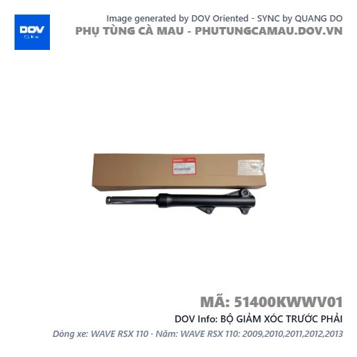 BỘ GIẢM XÓC TRƯỚC PHẢI  — 51400KWWV01