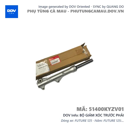 BỘ GIẢM XÓC TRƯỚC PHẢI  — 51400KYZV01