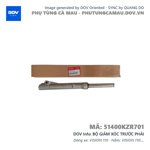 BỘ GIẢM XÓC TRƯỚC PHẢI — 51400KZR701