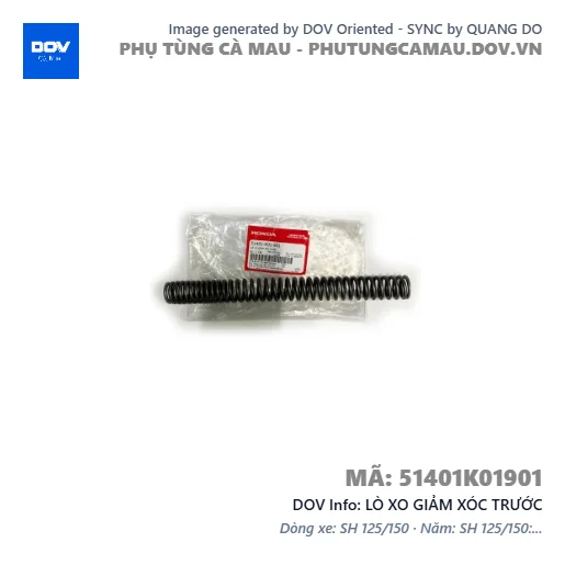 LÒ XO GIẢM XÓC TRƯỚC  — 51401K01901